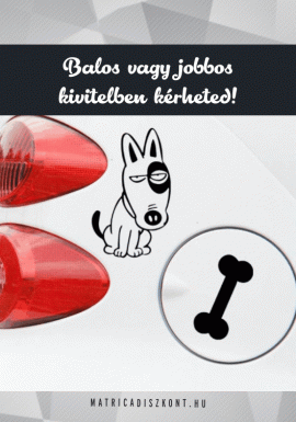 Kutyás vicces autómatrica