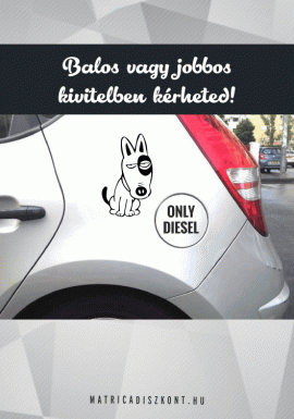 Kutyás vicces autómatrica