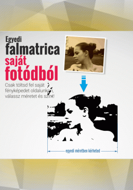 egyedi falmatrica fényképedből