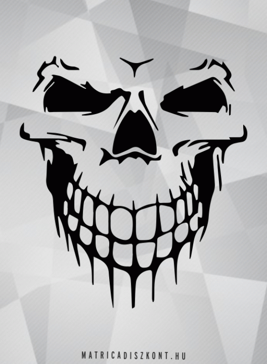 Koponya - csontváz skull skeleton autómatrica
