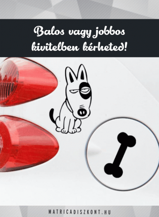 Kutyás vicces autómatrica