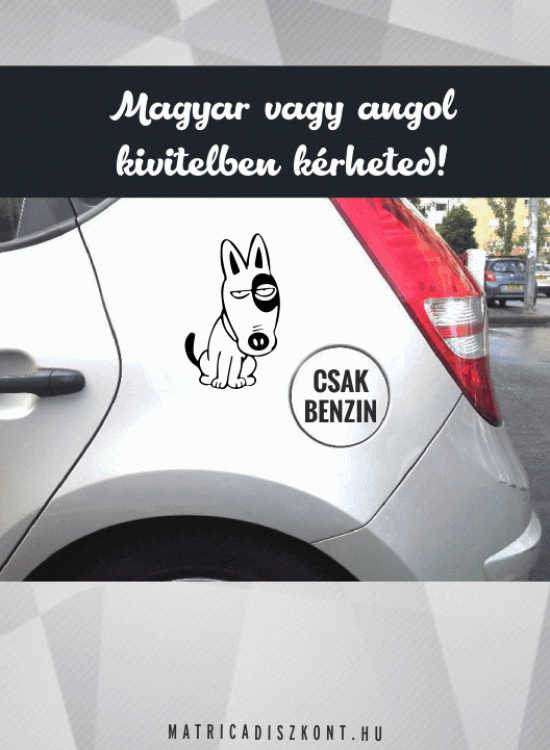 Kutyás vicces autómatrica