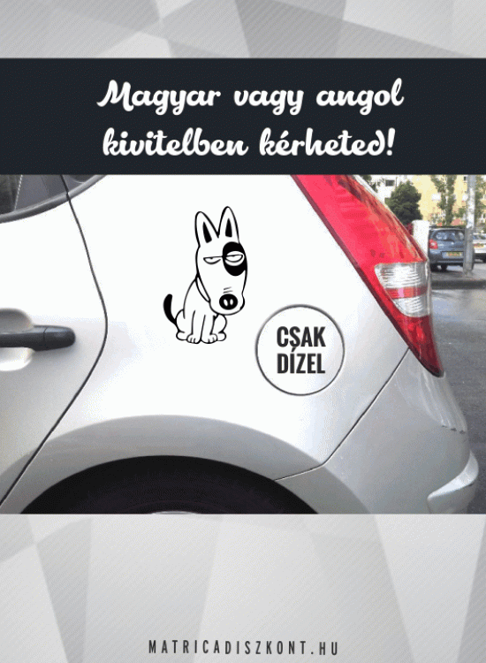 Kutyás vicces autómatrica