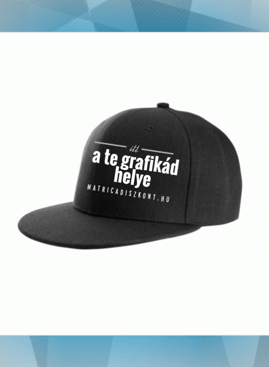 egyedi snapback sapka nyomtatás, feliratozás